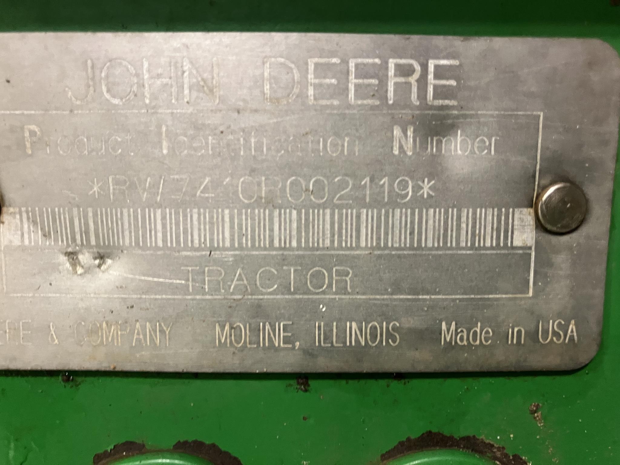 JOHN DEERE 7410 322