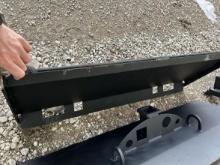 Hitch HEAVY DUTY ½ MOON GUSSETED SKID STEER RECEIVER HITCH 287