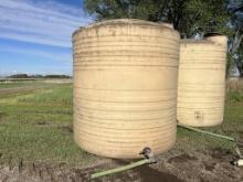(2X) 3000 GALLON POLY TANKS 341