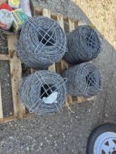 4X BARBED WIRE ROLL 387