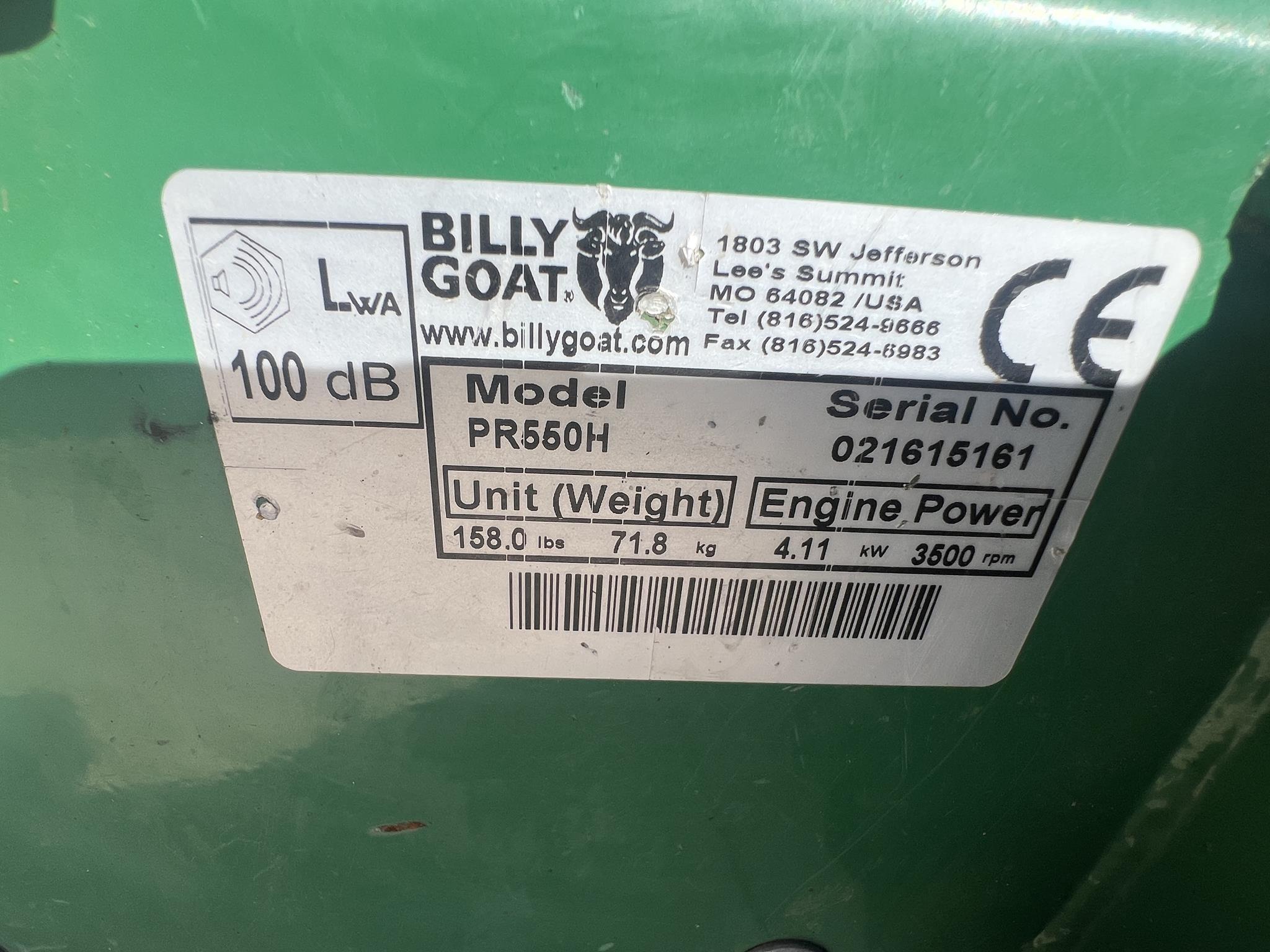 BILLY GOAT POWER RAKE 27