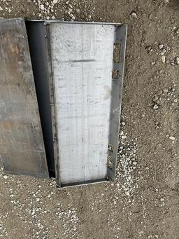 Hitch SOLID FULL WELDABLE QUICK ATTACH BLANK PLATE (3) 284