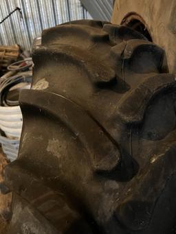 2X 14.9 R26 FIRESTONE TIRES AND RIMS 4