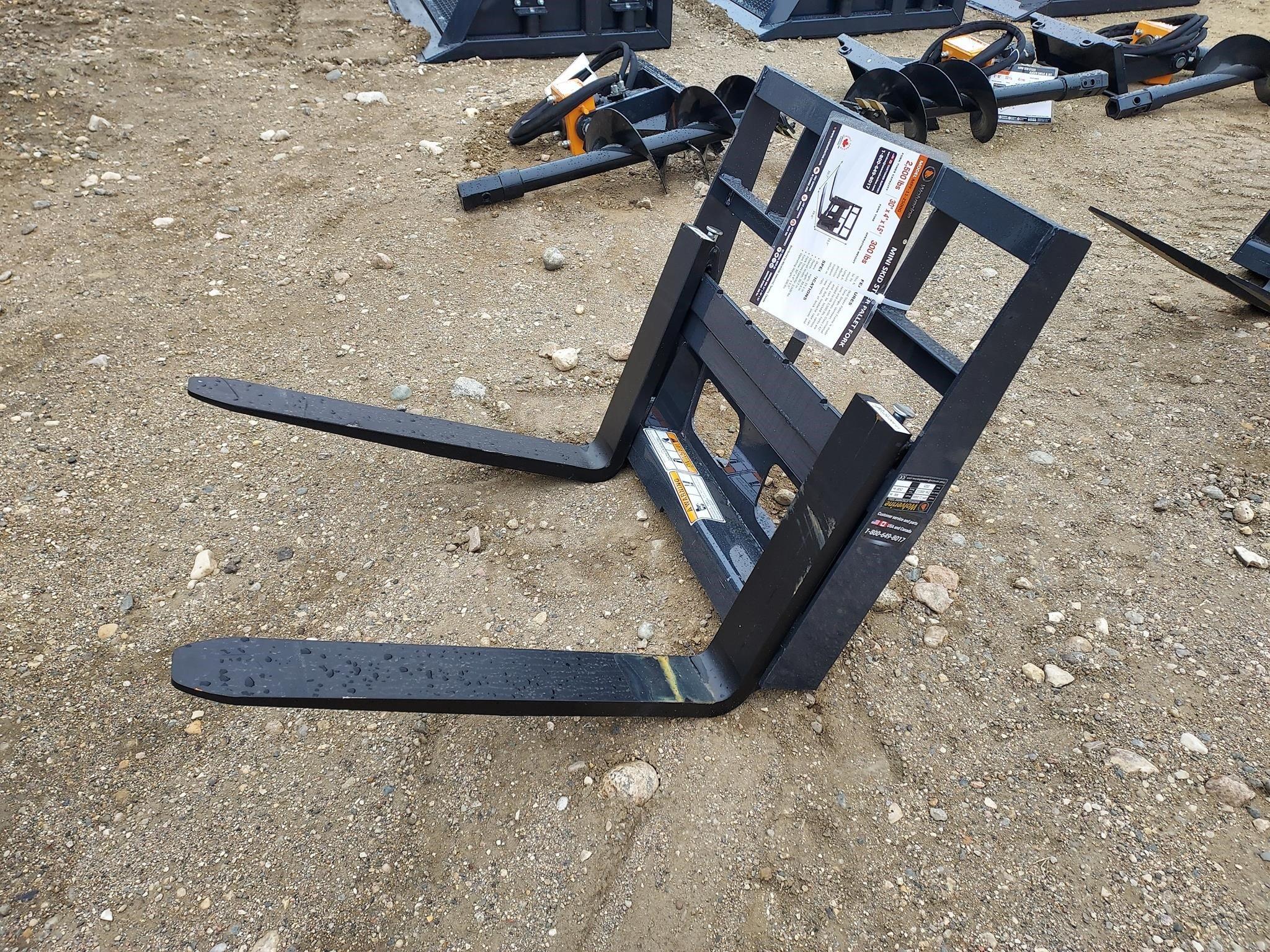 Fork, Pallet 2025 WOLVERINE MINI PALLET FORK MPF-11-2500G ATTAC 45