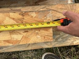 BUNDLE OF PLY WOOD 6"X 16FT BOARDS 468
