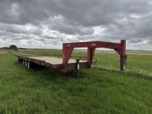 PRAIRIE 30FT TRI AXLE HAY TRAILER 1227