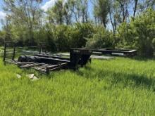COMBINE TRAILER 18FT W/ RAMPS 1231