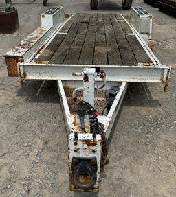 2009 KIEFER PINTLE HITCH TILT TRAILER