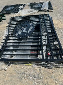20' BIFOLD GATES W/DEER SCENERY