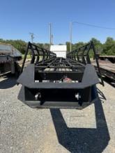 SHOP BUILT DOUBLE ROUND BALE TRAILER