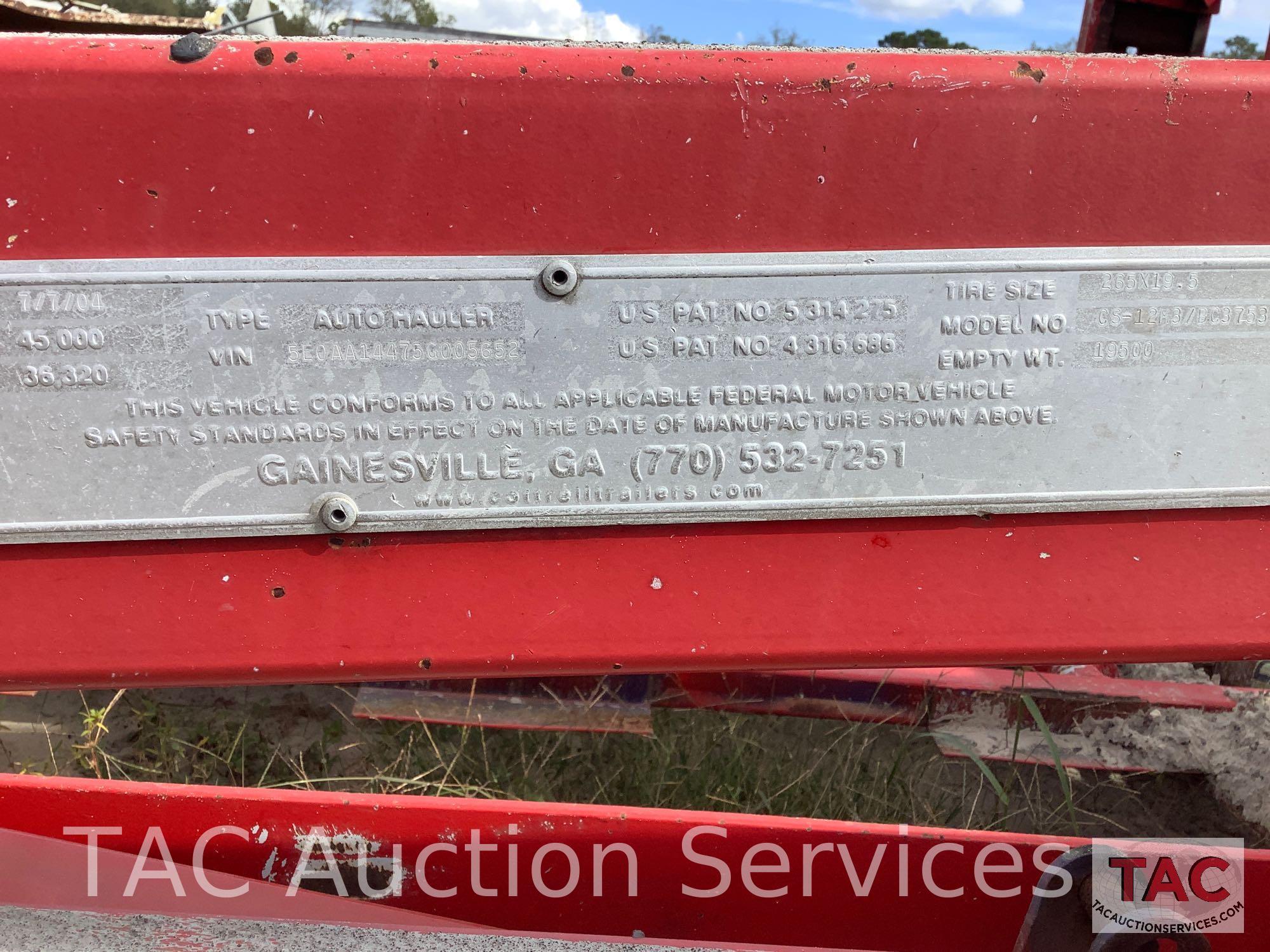 2000 International 8100 CH 6x4 With Cottrell CS-12M3/BC3753 Trailer
