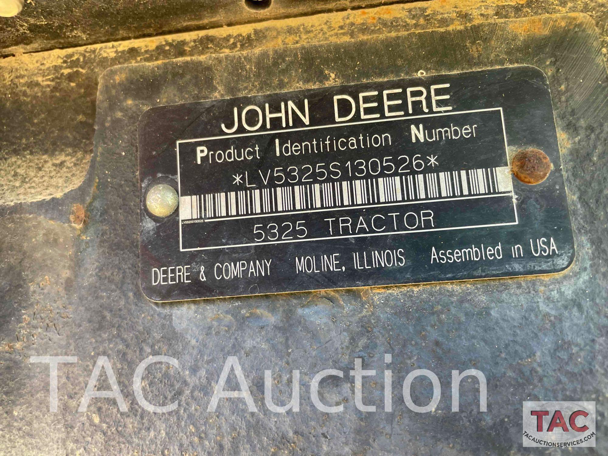 John Deere 5325 Tractor W/ Front End Loader