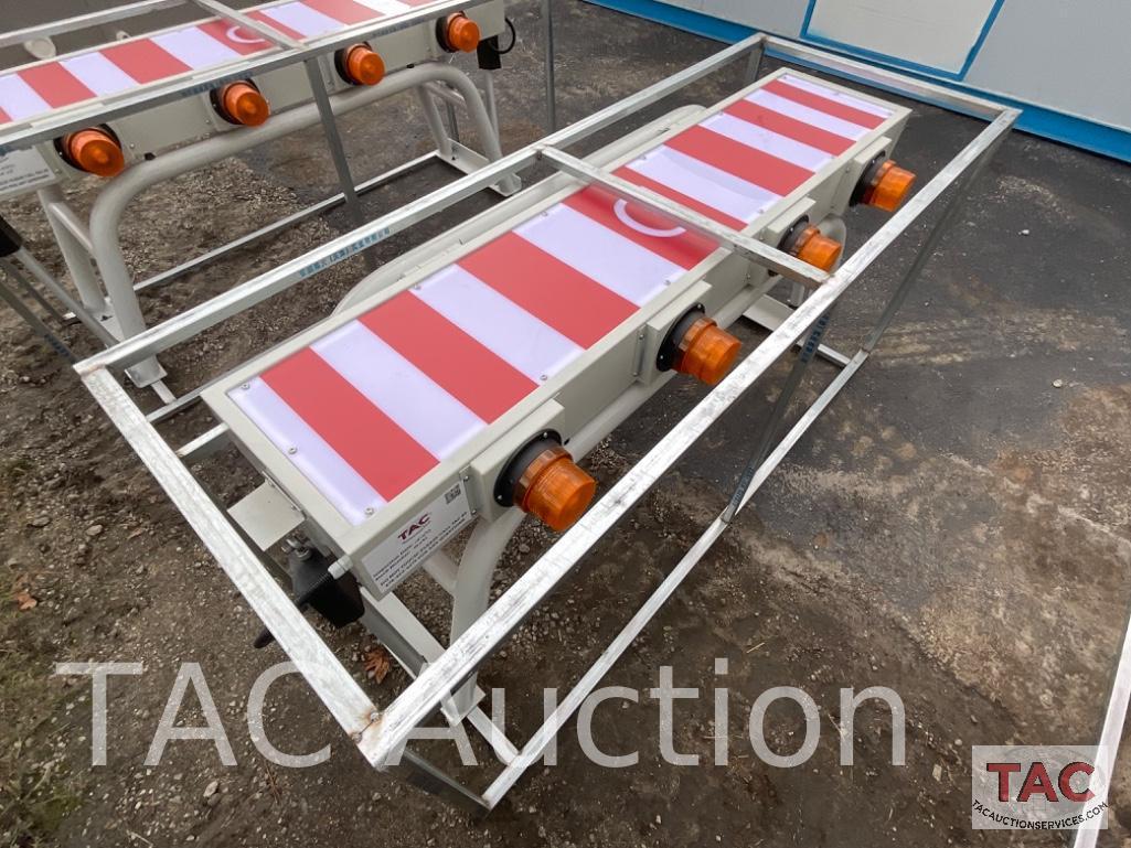 New Folding Truck Mounted Warning Sign