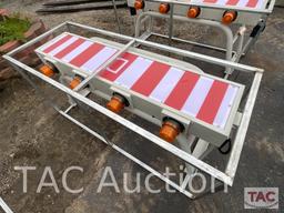 New Folding Truck Mounted Warning Sign
