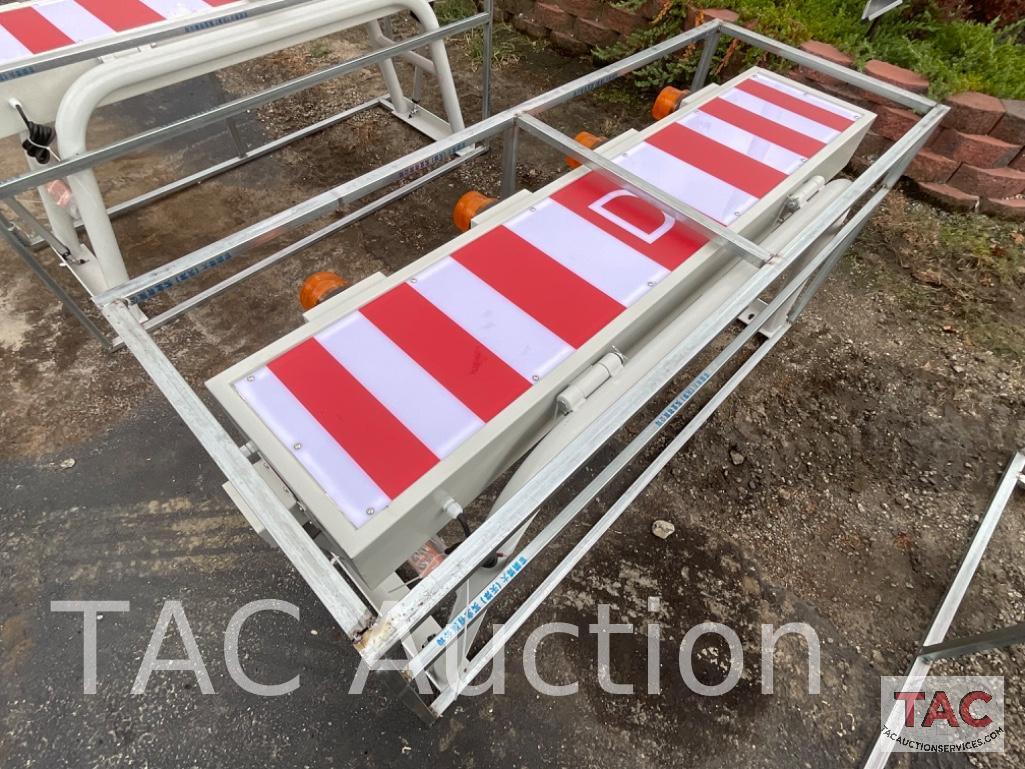 New Folding Truck Mounted Warning Sign