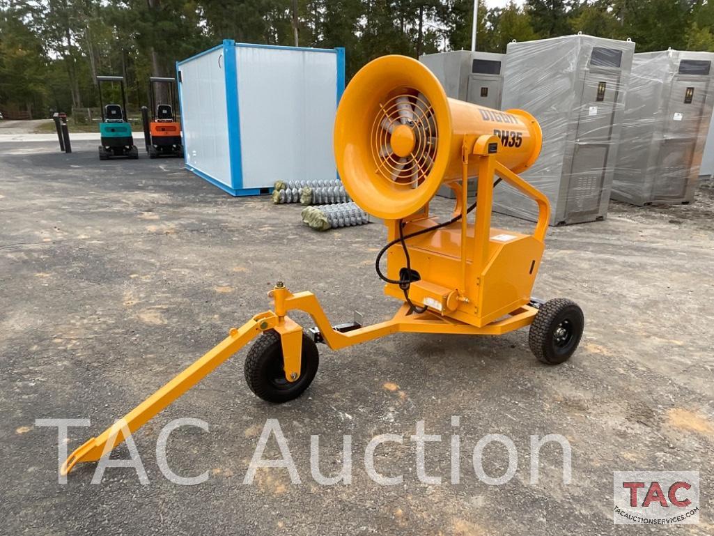 New Diggit DH35 Towable Dust Control Mister Fan