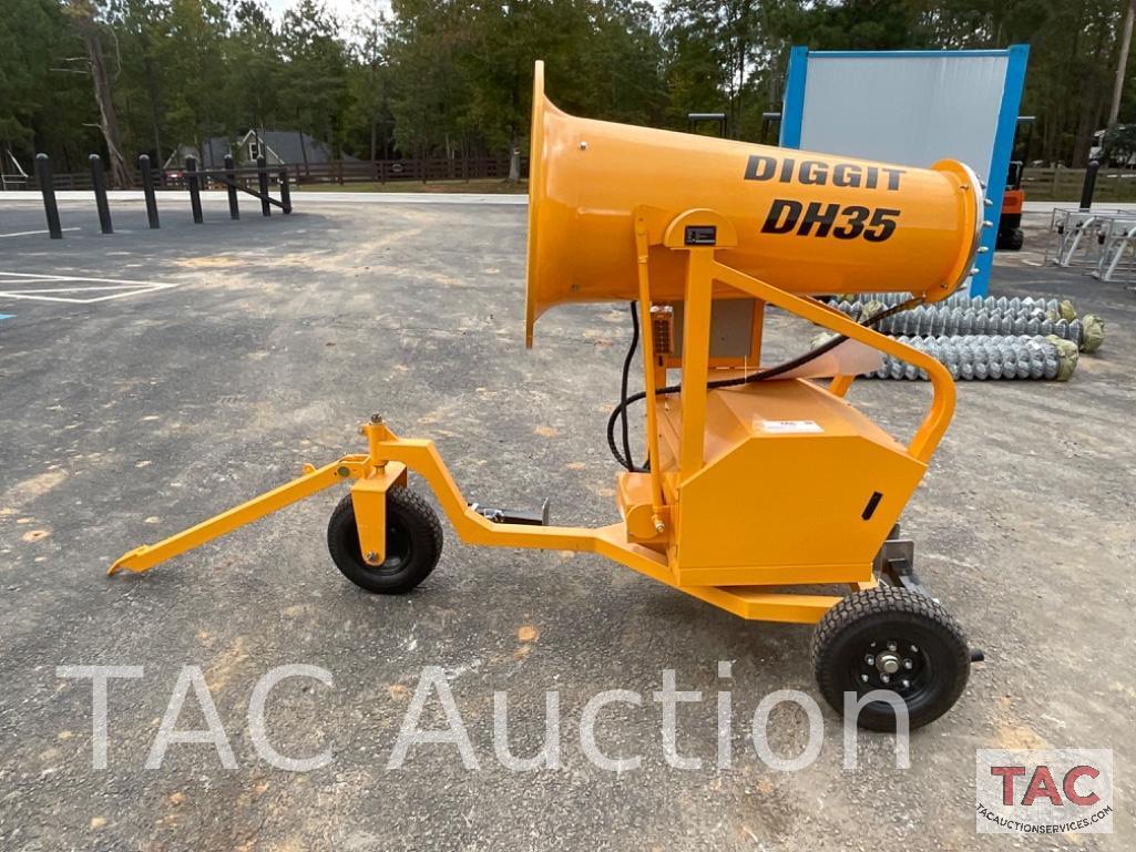 New Diggit DH35 Towable Dust Control Mister Fan