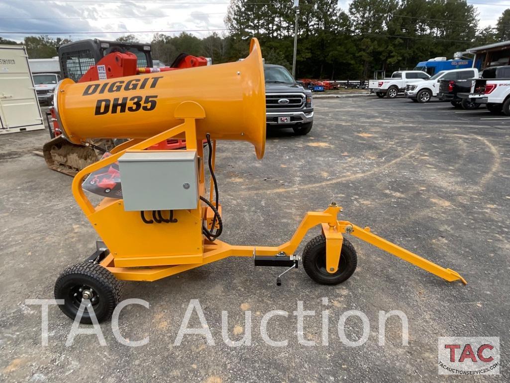 New Diggit DH35 Towable Dust Control Mister Fan