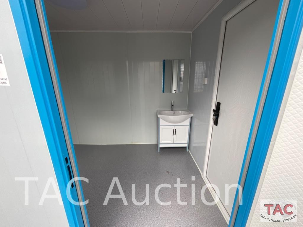 New Mobile Office Container W/ Bathroom And Shower