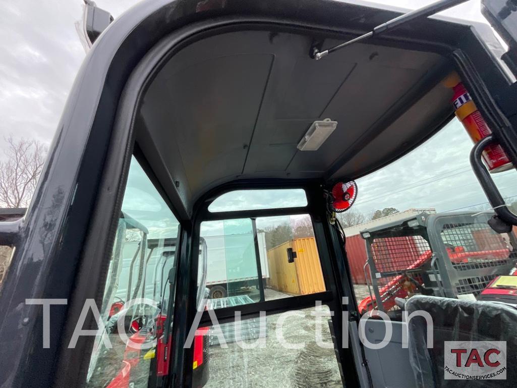 New 2023 MIVA Enclosed Cab Mini Excavator