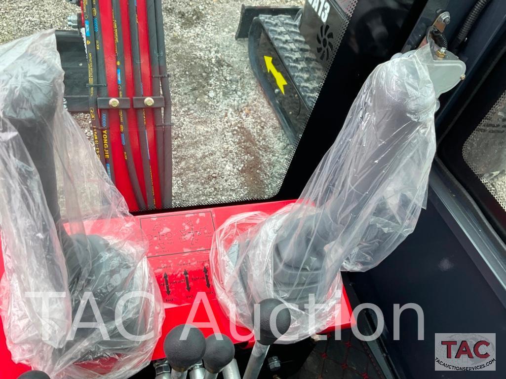 New 2023 MIVA Enclosed Cab Mini Excavator