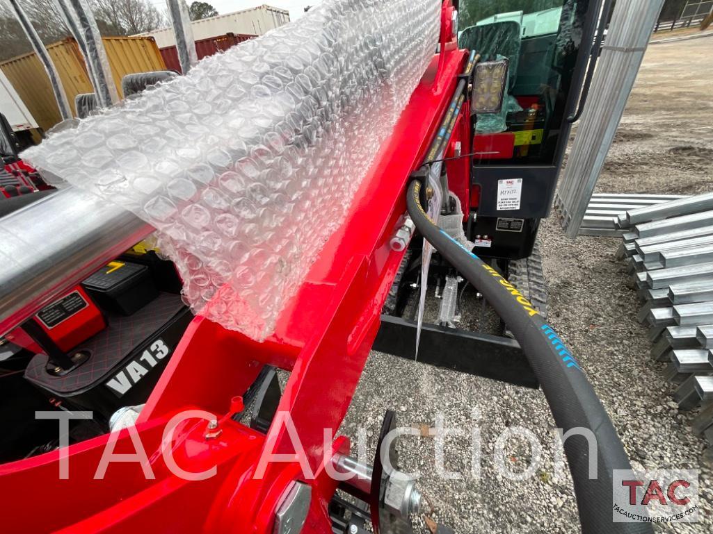 New 2023 MIVA Enclosed Cab Mini Excavator