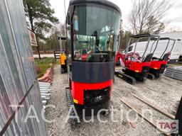 New 2023 MIVA Enclosed Cab Mini Excavator