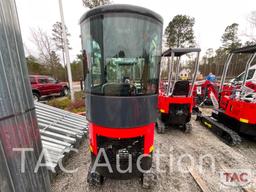New 2023 MIVA Enclosed Cab Mini Excavator