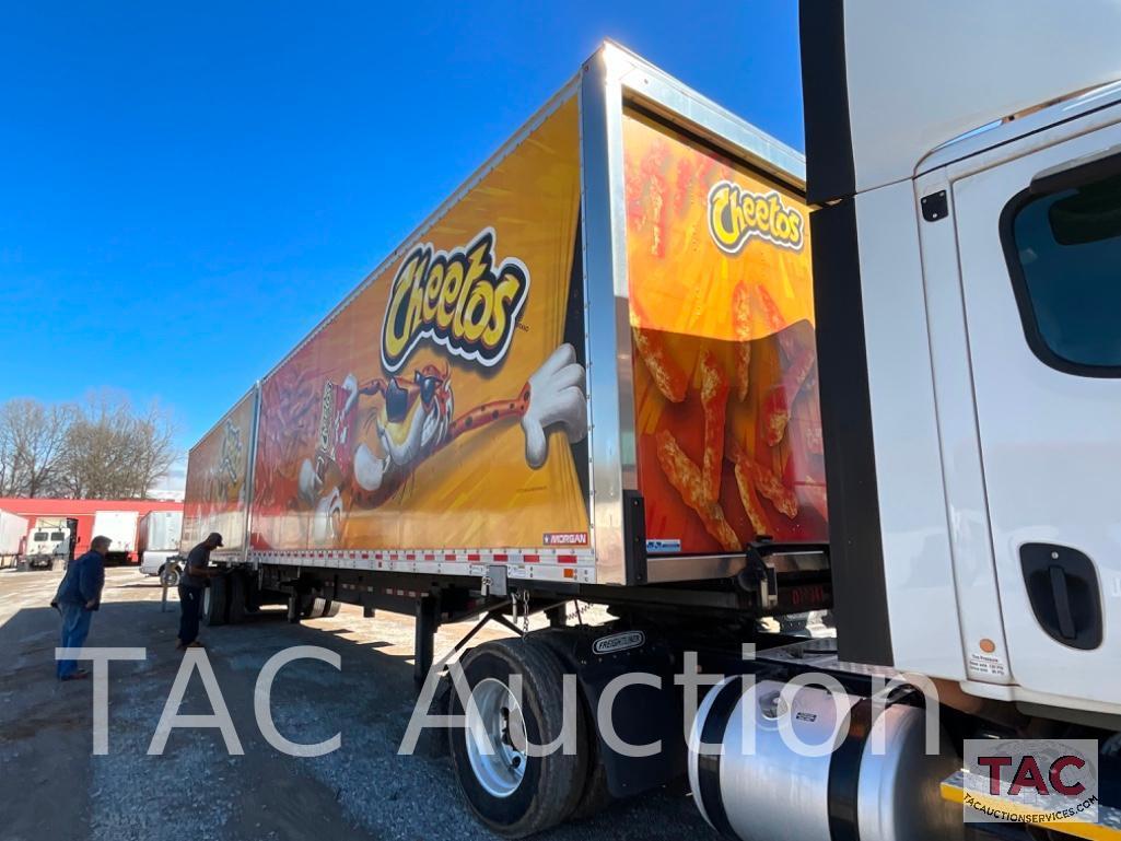2021 BWS Demount Concept Chassis With (2) 2021 26ft Boxes