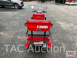 New 2024 Meco Model M3 (3) Wheeled Electric Cart