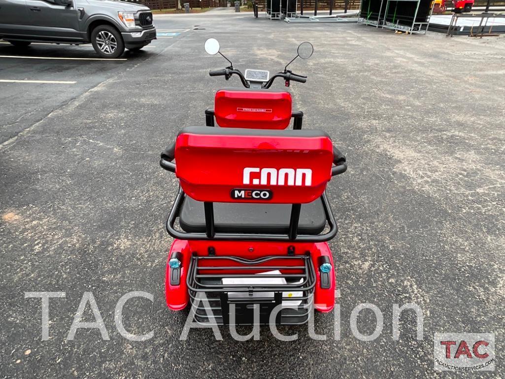 New 2024 Meco Model M3 (3) Wheeled Electric Cart