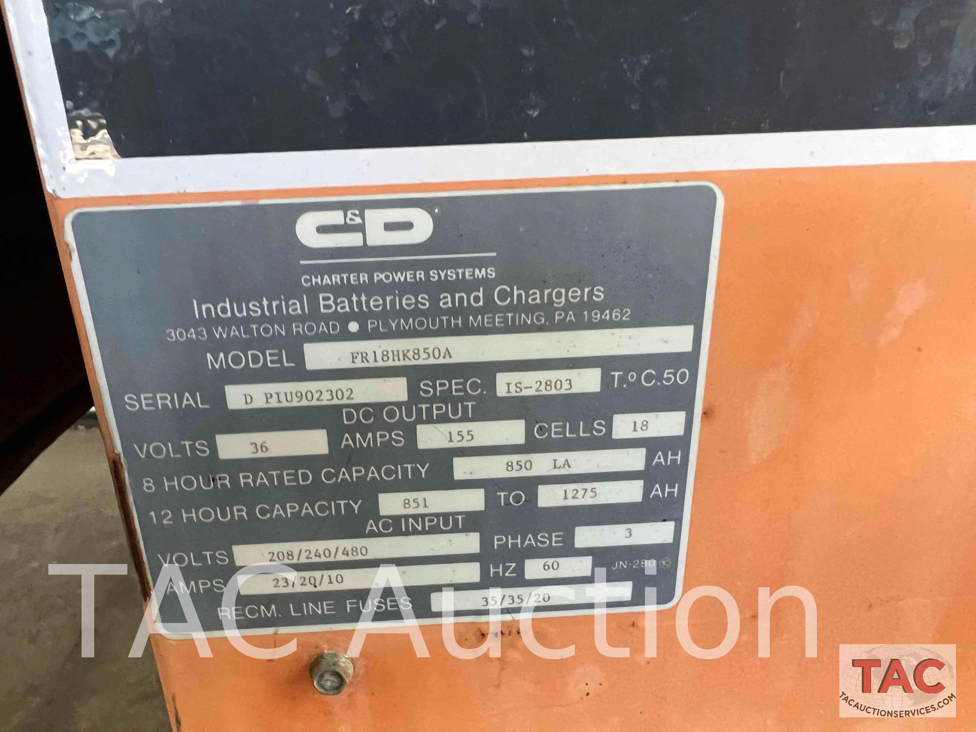 C and D Industrial Battery Charger