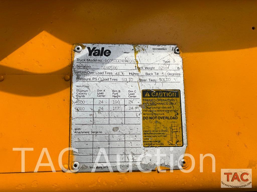 1994 YALE 5000lb Forklift