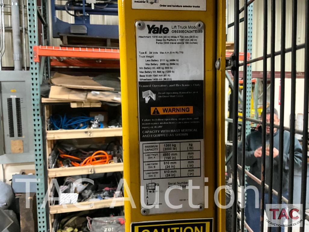 Yale Electric Order Picker 3000lb Forklift