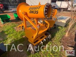 New Diggit DH35 Towable Dust Control Mister Fan