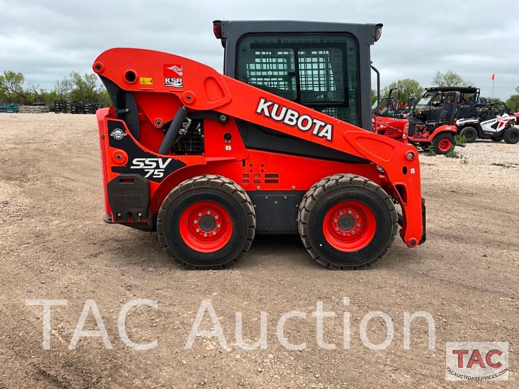 2015 Kubota SSV75 Skid Steer