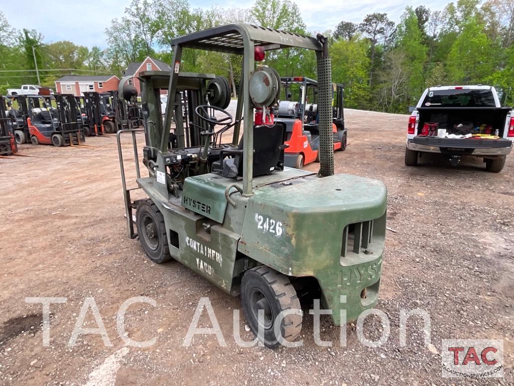 Hyster H40XLM 4000lb Diesel Forklift