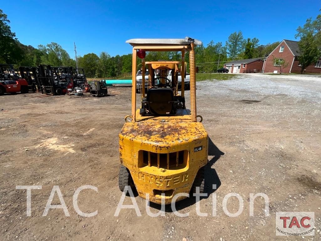 Hyster H40XLM 4000lb Diesel Forklift