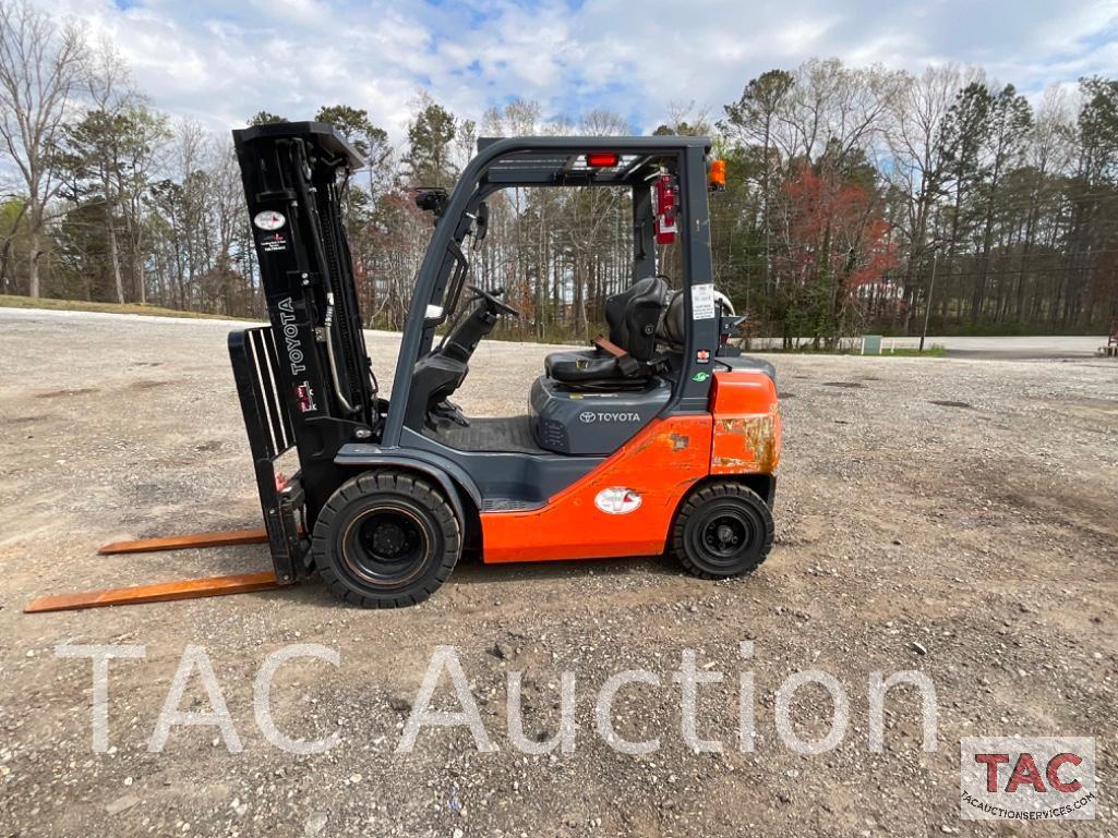 2018 Toyota 8FGU20 LP 4000lb Forklift