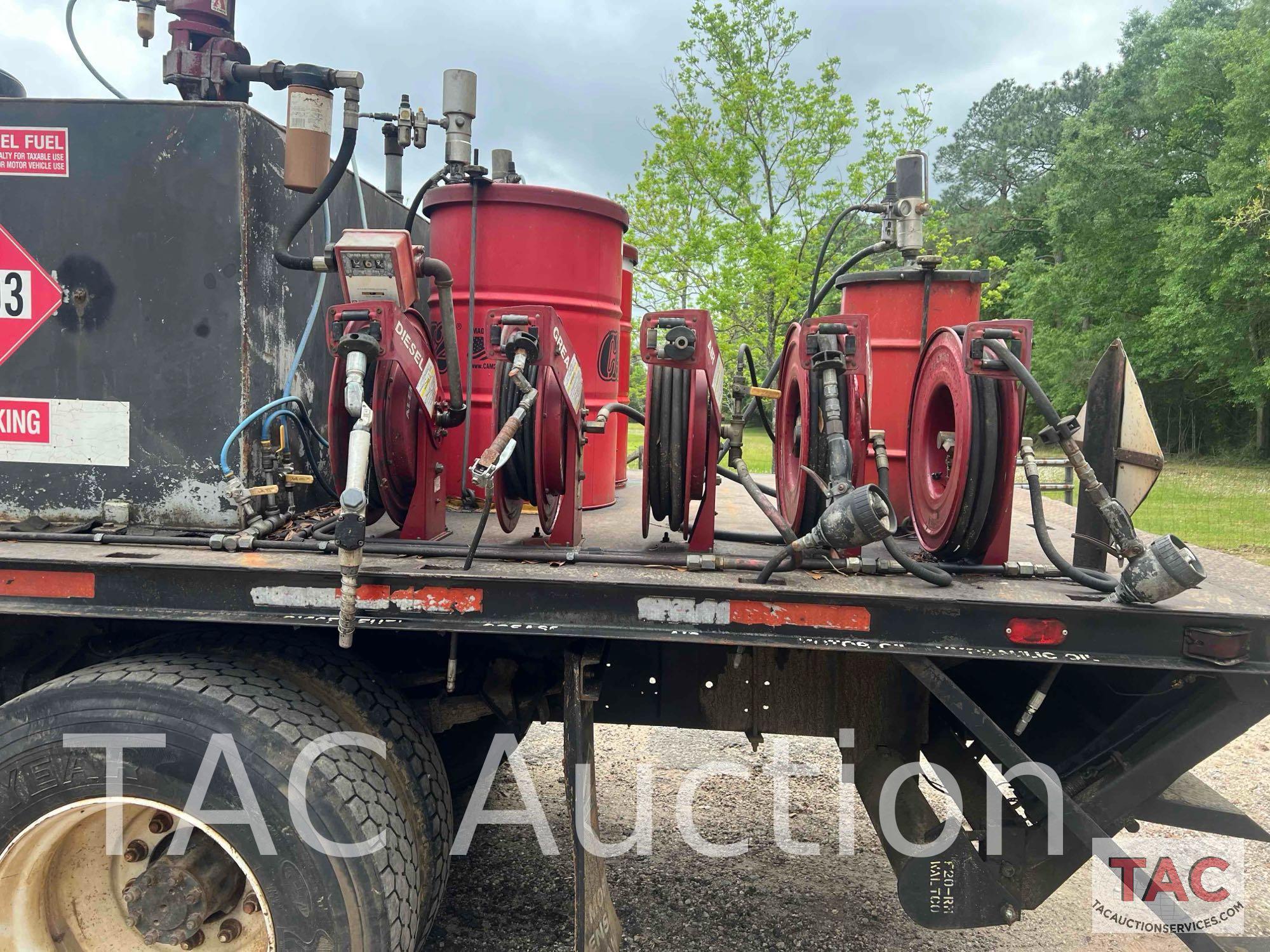 1999 International 4700 Flatbed Fuel Truck