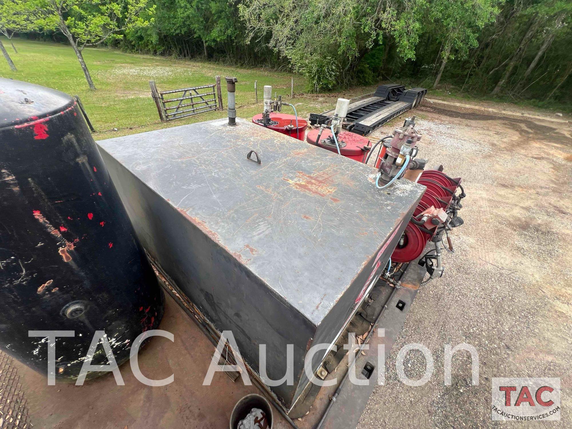 1999 International 4700 Flatbed Fuel Truck