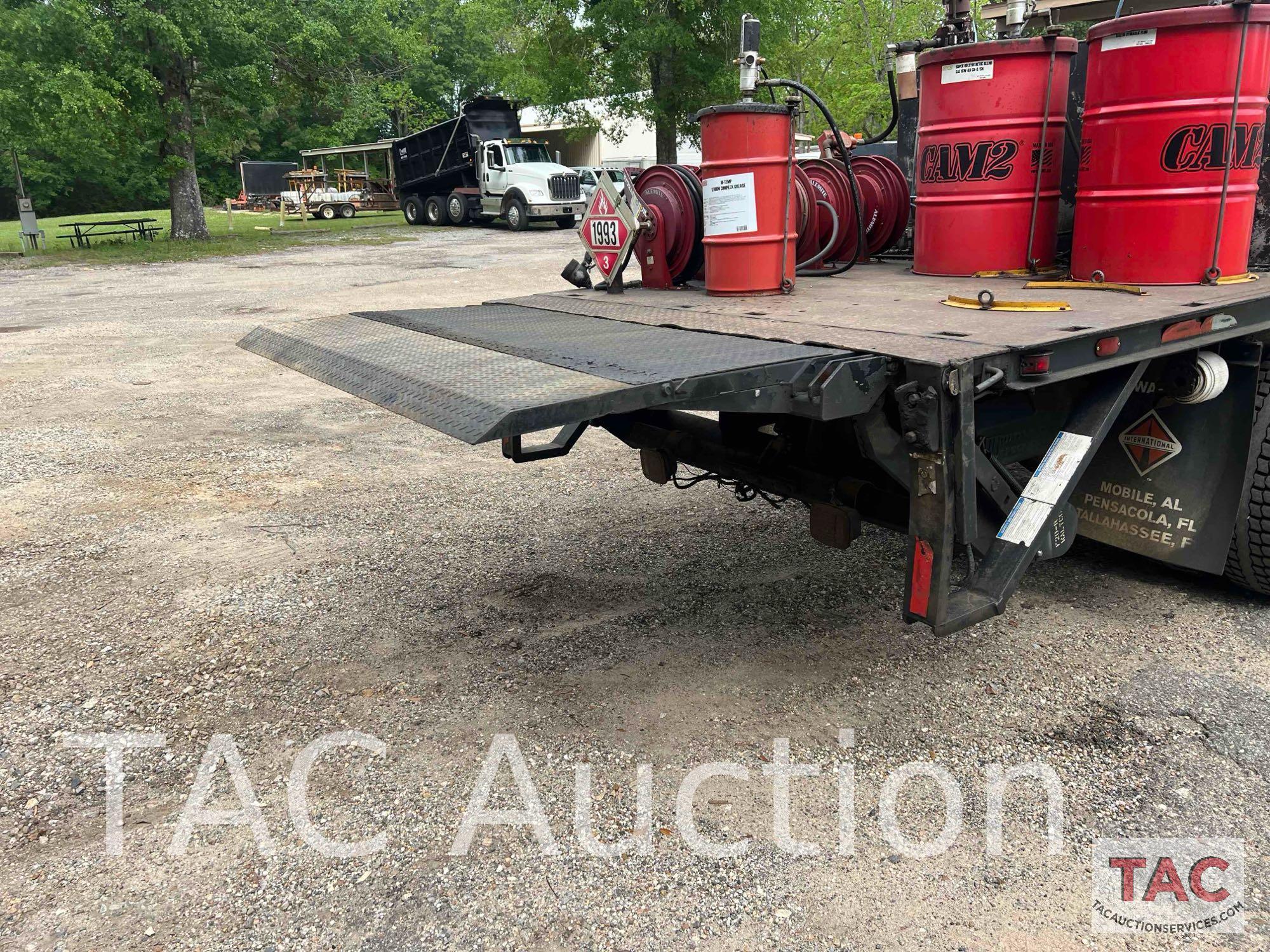 1999 International 4700 Flatbed Fuel Truck