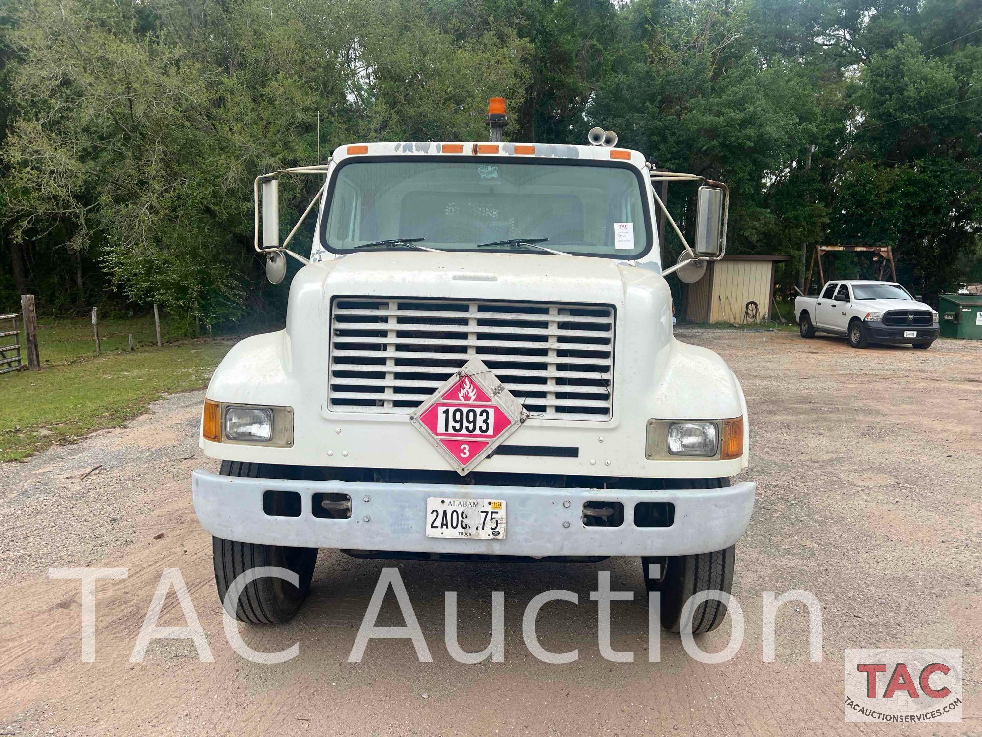 1999 International 4700 Flatbed Fuel Truck