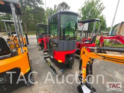 New MIVA VA13C Enclosed Cab Mini Excavator