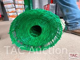 New...Green PVC-Coated Euro Mesh Fencing