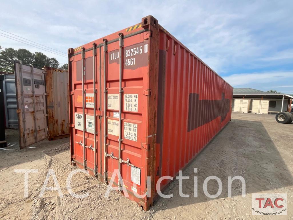 40? High Cube Used Shipping Container