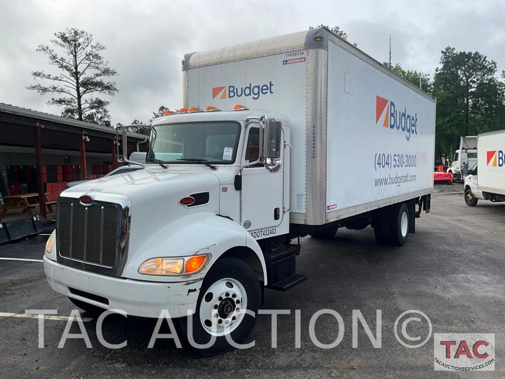 2015 Peterbilt 330 26ft Box Truck