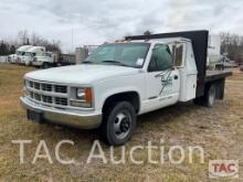 1995 Chevrolet C3500 Flatbed Truck