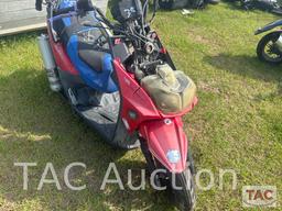 Red Japanese Performance Scooter - SALVAGE