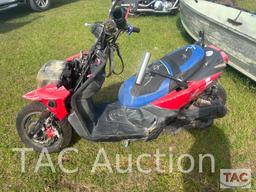 Red Japanese Performance Scooter - SALVAGE